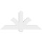 Ekena Millwork Redmond Architectural Grade PVC Gable Bracket, 60"W x 27 1/2"H x 4"D x 6"F, 11/12 Pitch GBP060X28X0406RED00 - alternate 4